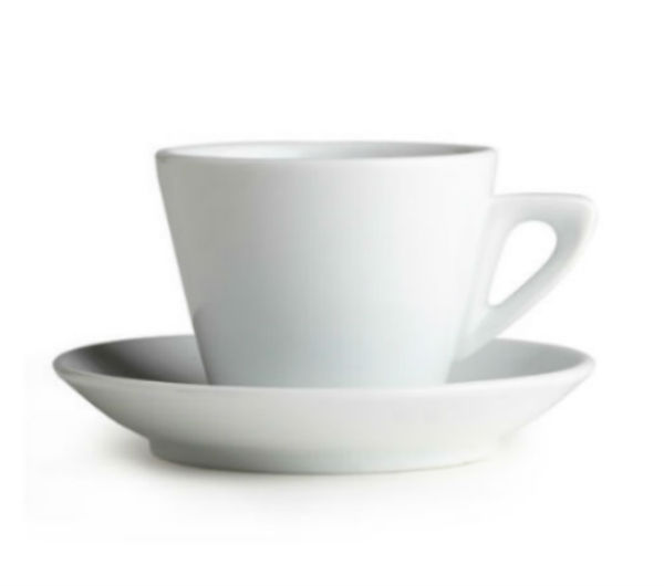"VENEZIA" Cappuccino cups - white